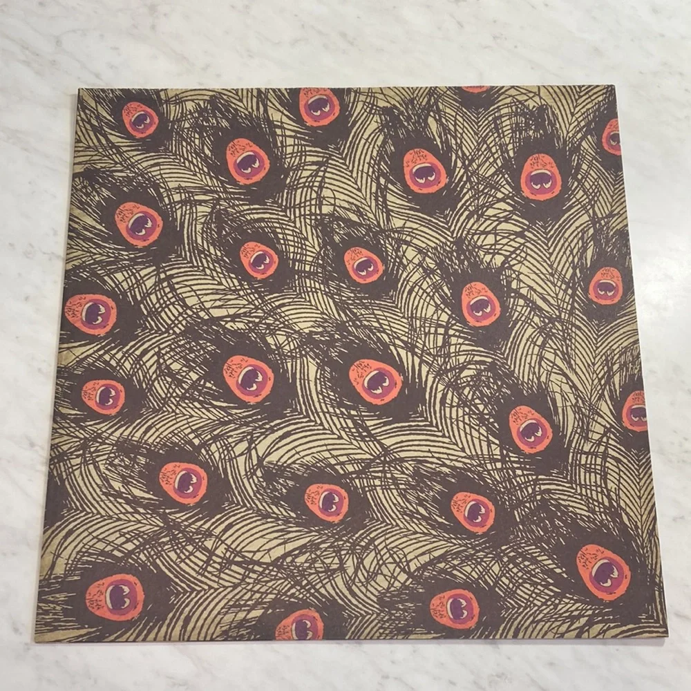 Tan Orange Animal Print 12x12 Scrapbook Paper 15 Sheets